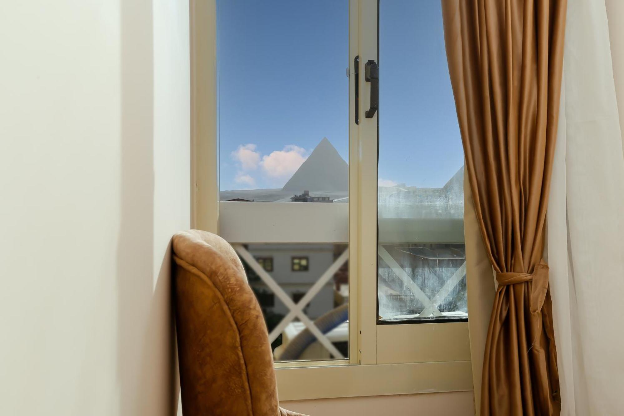 Horizon Pyramid View Inn Kafrat al Jabal Exterior foto